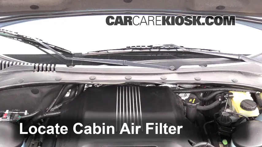 2004 Ford Thunderbird 3.9L V8 Filtre à air (intérieur)